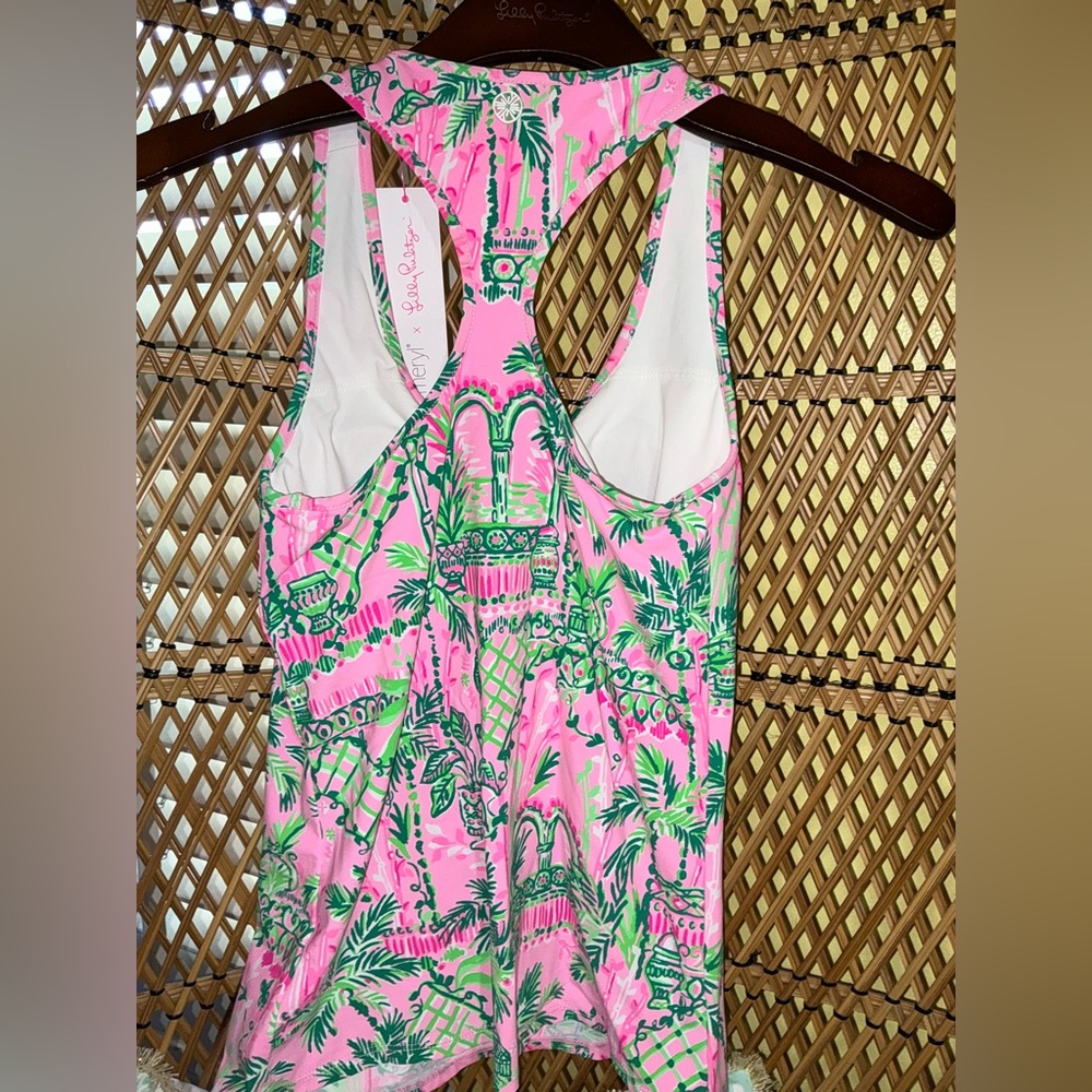 Lilly Pulitzer NWT Mina Bra Tank Top Always Worth It Size XS - Picture 3 of 12